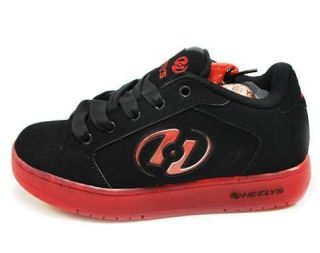   BLACK RED SUEDE ROLLER SKATE SHOES FOR YOUTHS 7256 SHOES ON WHEELS