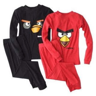 New Angry Birds 4 Piece Long Sleeve Pajamas The Bomb 4 6 8 10