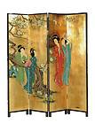 Famous Qing Ming Dynasty Screen Room Divider, Oriental Chinese Lacquer 