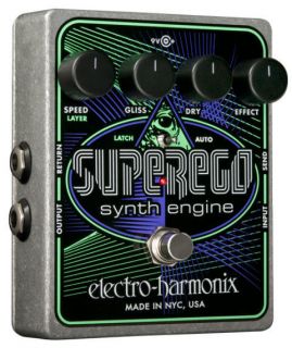 NEW Electro Harmon​ix Superego Synth Engine Effects Pedal ~ FREE 