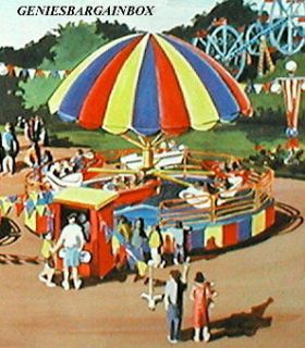 HO Scale Train CIRCUS CARNIVAL BOAT RIDE KIT New IHC