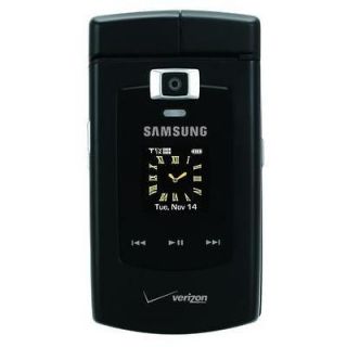 Verizon Samsung Alias U740 No Contract Camera QWERTY 3G Black Cell 