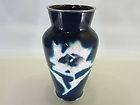 120829 Vintage Japanese Ando Shippo rose cloisonne Kabin vase with 