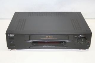 Sony Model SLV 640HF DA Pro 4 Head Hi Fi Stereo VCR VHS Player NO 