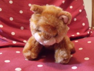 RUSS CUTE GINGER CAT CALLED WHISKERS   19cm (MA 112)