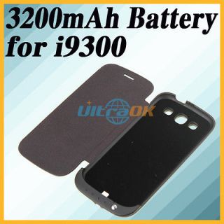   3200mAh Backup Battery Charger+Case for Samsung Galaxy SIII S3 i9300