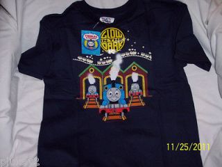 THOMAS AND FRIENDS GLOW IN THE DARKTEE SHIRT  NIP CHILDS SIZE 5/6 