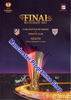 2012 UEFA Europa League Final Athletic Bilbao v Atletico Madrid