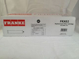 Franke FRX02 Water Filter Cartridge OEM for Triflow & Little Butler 