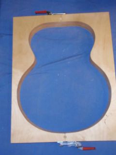 Luthier Benedetto 17 inch Arch top guitar mold