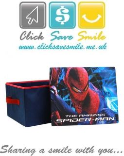 The Amazing Spiderman Storage Box   Toy Box   Room Tidy