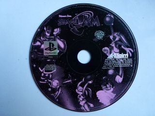 Space Jam PC CD Looney Tunes gang arcade game w/ Jordan