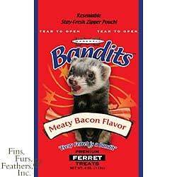 Marshall Pet Bandit Ferret Treat Beef Bacon 4oz