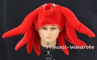 For Halloween Oceanic Cute Octopus Hat Party Costume ONE Free Size 
