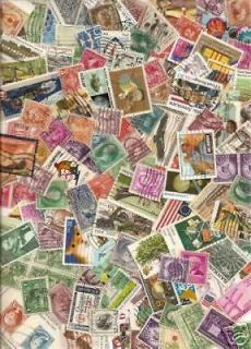 525 Used U.S. stamps off paper from a lot of 1,000,000.