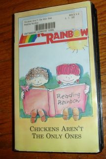 Used Reading Rainbow Episode VHS Chickens Arent the Only Ones