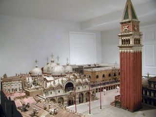 Replica PIAZZA SAN MARCO VENICE, ITALY   Museum Quality Architectural 