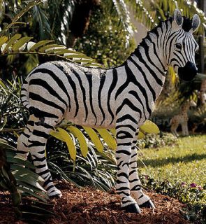 Zebra Sculpture Statue Life size for Home or Garden