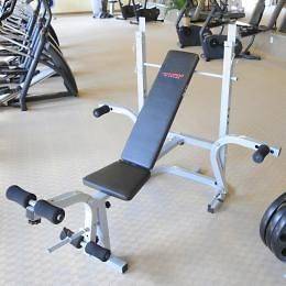 NEW   Crescendo Fitness Folding Weight Lifting Bench