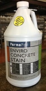 Enviro Stain for concrete, acid free, polymer bonded