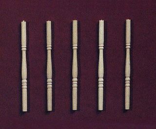   Real Good Toys 2 5/8 inch Long Stair & Railing Balusters 1 scale 50pc