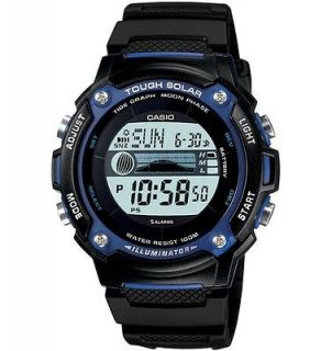New Casio Mens Tough Solar Tide and Moon Digital Sport Watch WS210H 