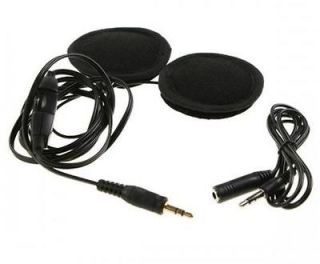 Helmet Speakers Stereo  CD XM RADIO IPOD Motorcycle Earphone Heads 