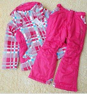 Girl Junior Youth Ski Snow Suit Jacket Pants Outfit 9/10 Yr Sz 10/12