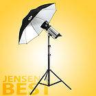   Photography Studio Umbrella Strobe Lighting Kit 200 w/s For Portraits