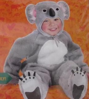 ANIMAL PLANET baby toddler plush Koala bear outfit costume Halloween 