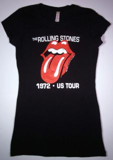 The ROLLING STONES Classic Rock T shirt Womens Juniors