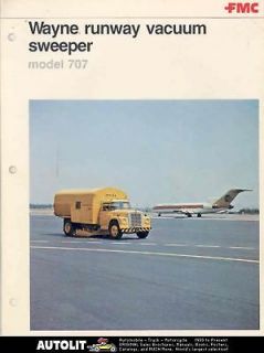 1975 Wayne International Airport Sweeper Truck Brochure