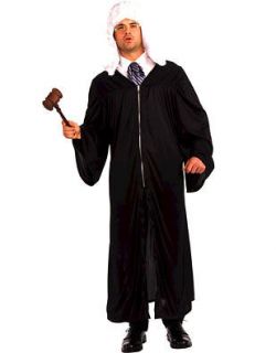 Adult Magistrate Supreme Court Judge Costume Or Wizard Robe
