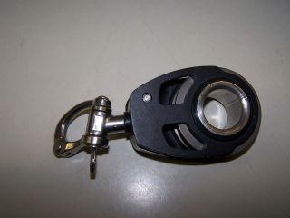   WITH STAINLESS SNAP SHACKLE, NEW, LIGHTWEIGHT FOR 1/2 LINE MAX