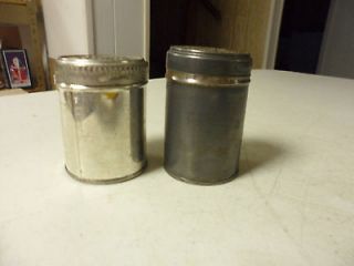 LOT OF 2 VINTAGE SNUFF TOBACCO CANS HELME & AMERICAN WITH LIDS