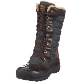   Earthkeepers Womens 21644 Mt. Holly Tall Duck Boots [ Brown / Green