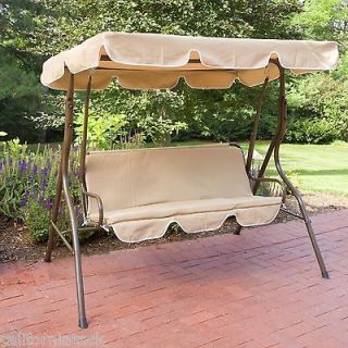 New Ginger Cove 2 Person Canopy porch patio backyard Durable steel 