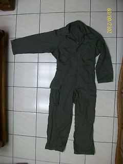 Taiwan Army HBT OD Green Mechanic Coveralls surplus jump suit