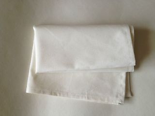 100% Cotton Plain Tea Towels Promotions School Charity Kitchen   Cream 
