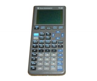 Texas Instruments 82 Graphic Calculator with Sliding Case WORKS 