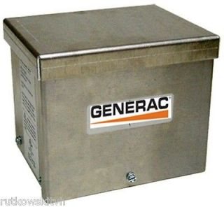 Generac 30A Aluminum Outdoor Power Inlet Box For Portable Generators