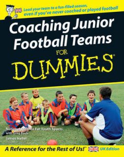 Coaching Junior Football Teams For Dummies (Paperback)