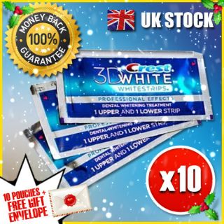   Whitestrips Professional Effects Tooth Teeth Whitening Strips 10 20