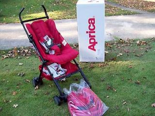   IN BOX* Aprica Cadence Premiere Red Standard Baby Stroller HOT ITEM