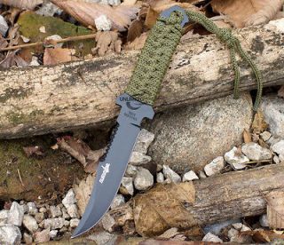   COMBAT BOWIE FIXED BLADE HUNTING KNIFE Throwing Survival Military