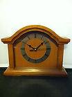 Wood Mantle Clock or Shelf Clock in Medium Tone
