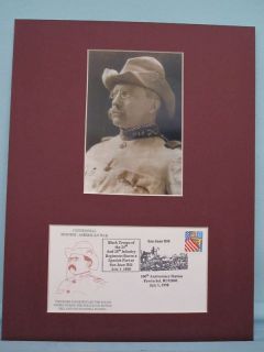 Rough Rider Teddy Roosevelt & Commerative Cover
