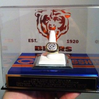 THE BEST CHICAGO BEARS SUPER BOWL XX REPLICA RING