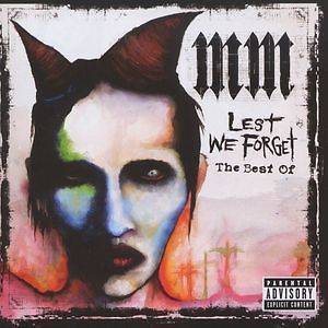 MARILYN MANSON Lest We Forget The Best Of CD BRAND NEW