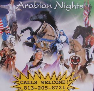 AD & 5 KIDS ARABIAN NIGHTS SHOW TICKETS near Disney World Sea World 